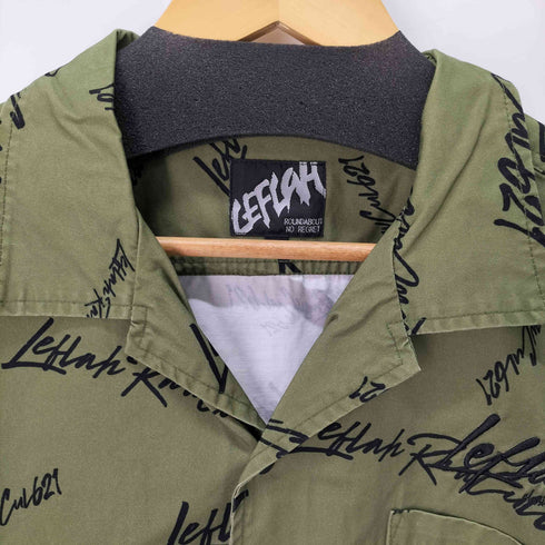 レフラー Leflah 総柄S/Sオープンカラーシャツ メンズ JPN:XXL