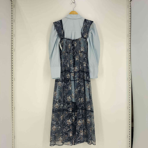 リリーブラウン Lily Brown シャツコンビワンピース レディース ONE SIZE