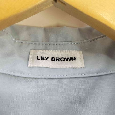 リリーブラウン Lily Brown シャツコンビワンピース レディース ONE SIZE