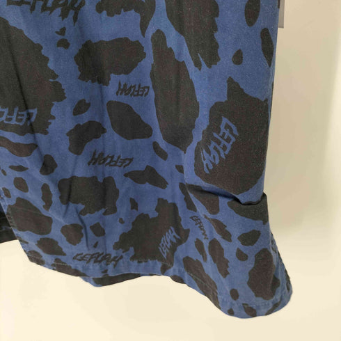 レフラー Leflah レオパードS/Sオープンカラーシャツ メンズ JPN:XXL