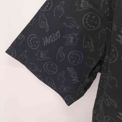 レフラー Leflah 総柄S/Sオープンカラーシャツ メンズ JPN:XXL