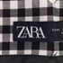 ザラ ZARA ギンガムチェック ハイウエストパンツ レディース M