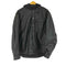 ザラ ZARA HOODED FAUX LEATHER OVERSHIRT メンズ US L