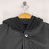 ザラ ZARA HOODED FAUX LEATHER OVERSHIRT メンズ US L