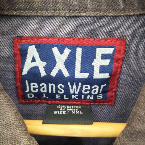 AXLWE JEANS WEAR デニムトラッカージャケット メンズ JPN:XXL