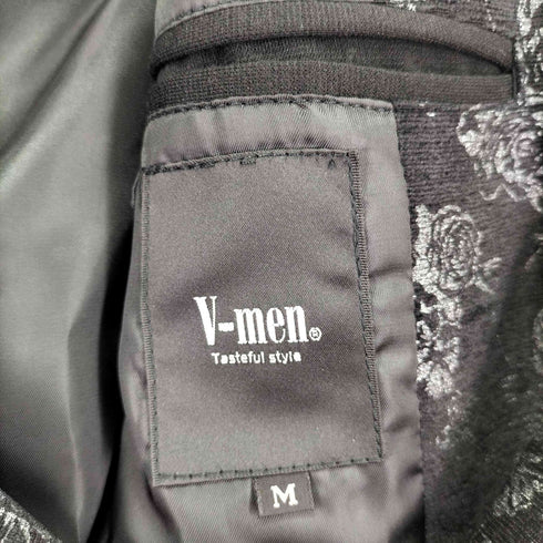 V-MEN レイヤード 薔薇 テーラードジャケット1990 メンズ JPN:M