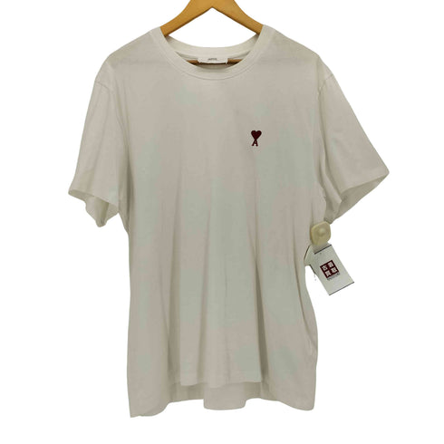 アミアレクサンドルマテュッシ AMI ALEXANDRE MATTIUSSI AMI DE COEUR TEE ロゴ刺繍 S/S Tシャツ メンズ import:XXL