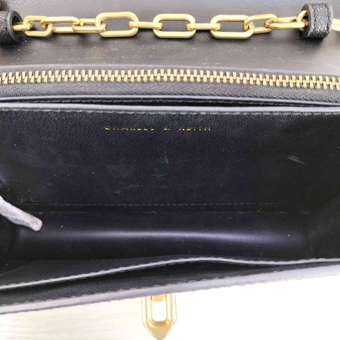 チャールズアンドキース CHARLES&KEITH メタリック プッシュロッククロスボディバッグ レディース