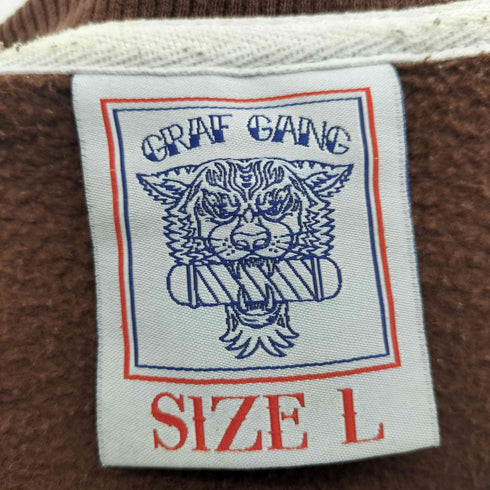 GRAF GANG プリントスウェット メンズ JPN:L