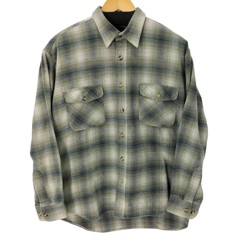 L/S シャドーチェックネルシャツ メンズ JPN:L