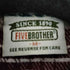 ファイブブラザー FIVE BROTHER 90s MADE IN USA L/Sチェックネルシャツ メンズ import:M