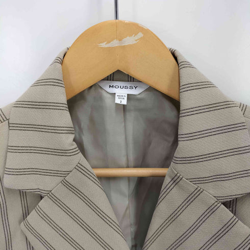 マウジー moussy 22SS CROPPED DOUBLE JACKET クロップド ダブル ジャケット レディース JPN:2