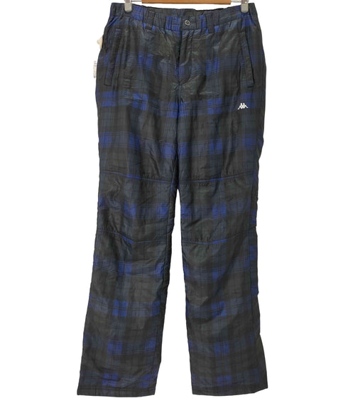 カッパ Kappa チェック中綿パンツ メンズ LL
