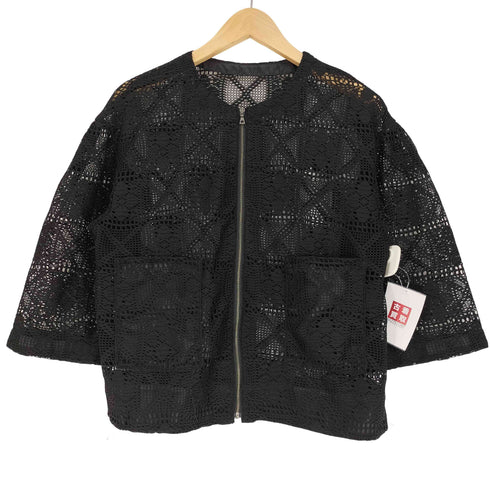 コムサイズム COMME CA ISM 25SS ラッセル ノーカラー ブルゾン レディース 11