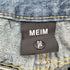 MEIM デニムカーゴパンツ ジップ加工 メンズ 2XL