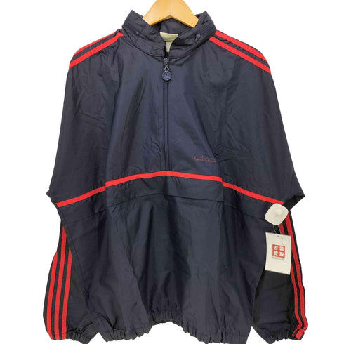 アディダス adidas 70-80s 台湾製 スリーストライプ マルチカラー アノラックパーカー メンズ import:L