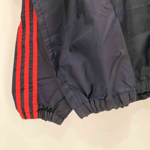 アディダス adidas 70-80s 台湾製 スリーストライプ マルチカラー アノラックパーカー メンズ import:L