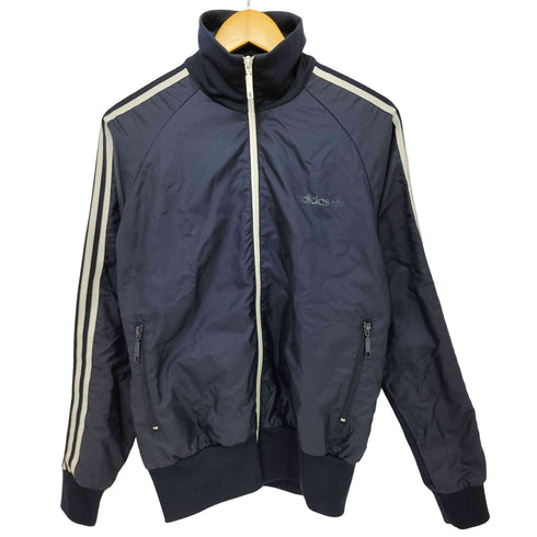 アディダスオリジナルス adidas Originals 胸トレフォイルロゴプリント スリーストライプ トラックジャケット メンズ import:L