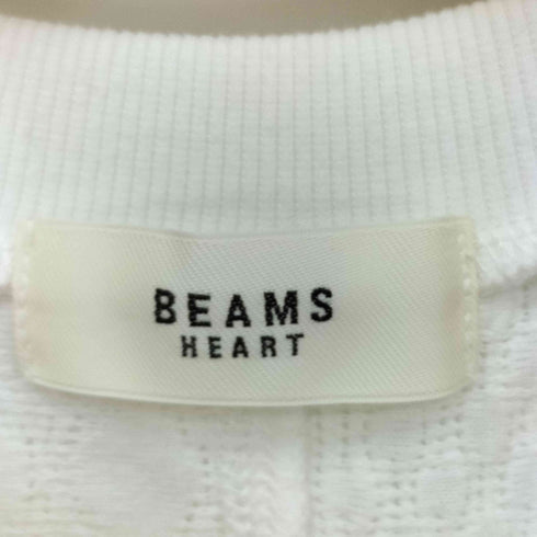 ビームスハート BEAMS HEART 22SS ポリ コットン ケーブル ニット ベスト レディース