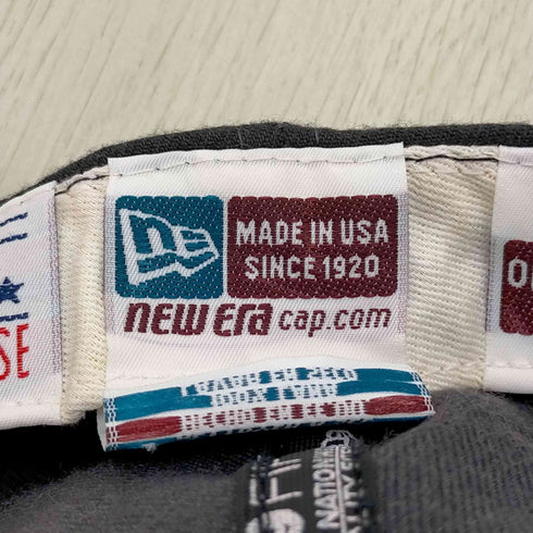 ニューエラ NEW ERA USA製 ベースボール刺繍 6パネルキャップ メンズ
