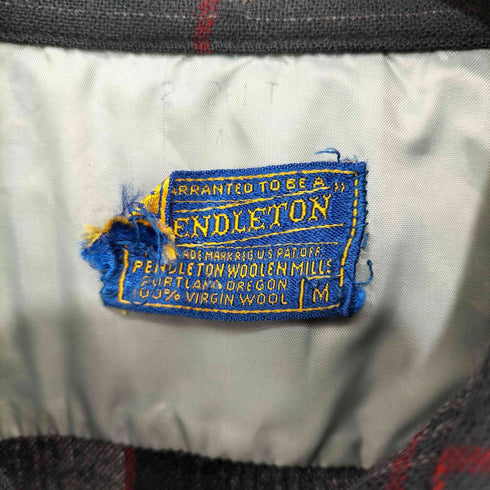 ペンドルトン PENDLETON 50s シャドーチェック ウールボードシャツ メンズ import:M