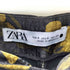 ザラ ZARA 花柄 サテン フレアスカート レディース JPN:S