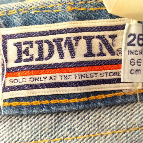 エドウィン EDWIN 80S 1057 デニムパンツ レディース 26