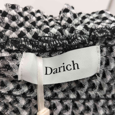 ダーリッチ Darich リボンシャーリングギンガムミニワンピース レディース FREE