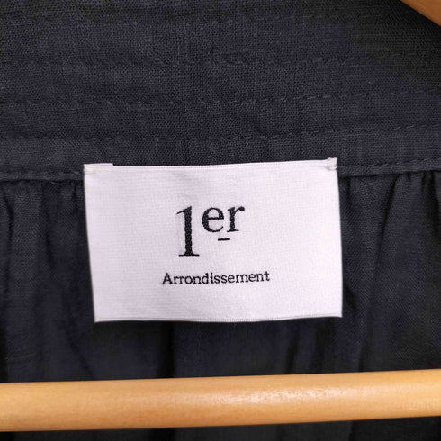 プルミエアロンディスモン 1er Arrondissement 21SS リネンノースリーブワンピース レディース JPN:38