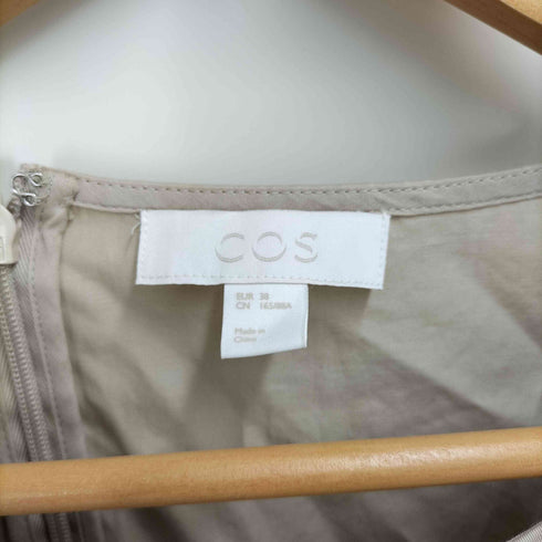 コス COS デザインカット クルーネック S/S ワンピース レディース EUR:38