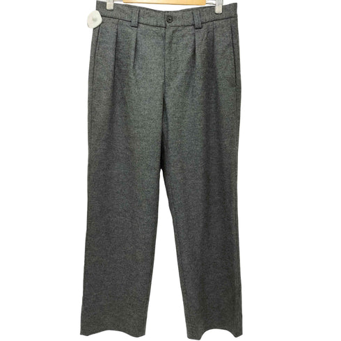 ユナイテッドアローズ UNITED ARROWS メルトンジャージ 2プリーツ ワイドパンツ メンズ M