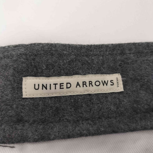 ユナイテッドアローズ UNITED ARROWS メルトンジャージ 2プリーツ ワイドパンツ メンズ M