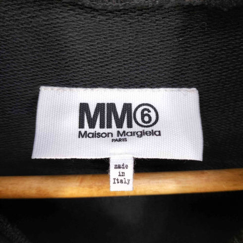 エムエムシックスメゾンマルジェラ MM6 Maison Margiela ボックスシルエット カットアウト フーディー レディース import:XS