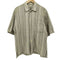 ユナイテッドアローズ UNITED ARROWS スクリーン メッシュ ストライプ シャツ メンズ M