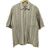 ユナイテッドアローズ UNITED ARROWS スクリーン メッシュ ストライプ シャツ メンズ M