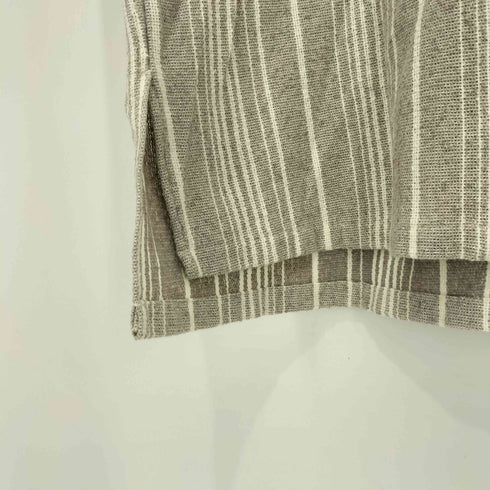 ユナイテッドアローズ UNITED ARROWS スクリーン メッシュ ストライプ シャツ メンズ M