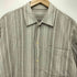 ユナイテッドアローズ UNITED ARROWS スクリーン メッシュ ストライプ シャツ メンズ M