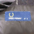 フレッドペリー FRED PERRY 素材切替 中綿 スウィングトップ ダブルジップ ハリントン ジャケット レディース import:S
