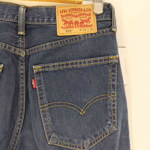リーバイス Levis 505 レギュラー ストレート デニム パンツ メンズ W:31 L:32