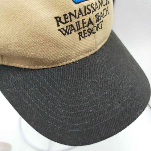 90-00S NISSIN CAP RENAISSANCE WAILEA BEACH RESORT 刺繍 6パネル キャップ メンズ