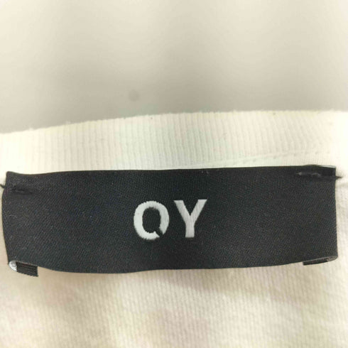 オーワイ OY バックプリントショルダージップカットソー レディース