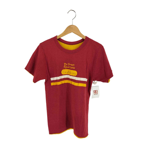チャンピオン Champion USA製 トリコタグ ダブルフェイス クルーネックTシャツ DE SMET SPARTANS メンズ import:S