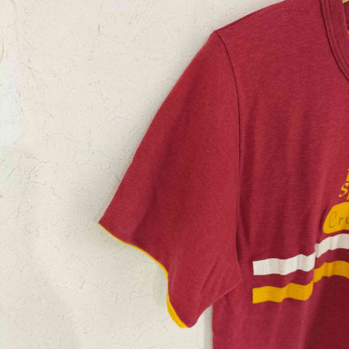 チャンピオン Champion USA製 トリコタグ ダブルフェイス クルーネックTシャツ DE SMET SPARTANS メンズ import:S