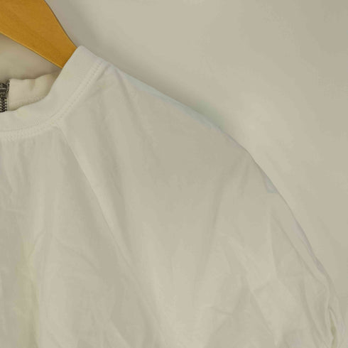 ザラ ZARA バックジップ リブパフ トップス レディース import:S