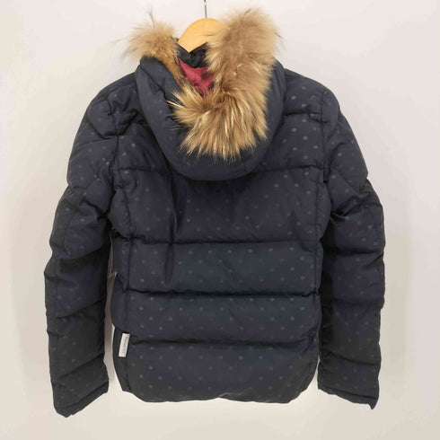 フレッドペリー FRED PERRY PERTEX 163 ラクーンファーフード ダウンジャケット レディース import:S