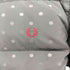 フレッドペリー FRED PERRY PERTEX 163 ラクーンファーフード ダウンジャケット レディース import:S