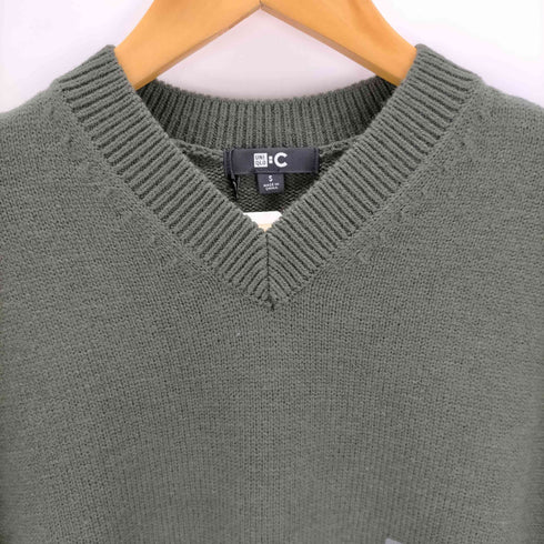 ユニクロシー UNIQLO:C リラックスVネックセーター メンズ JPN:S