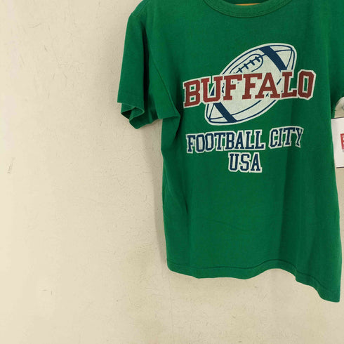 チャンピオン Champion USA製 トリコタグ BUFFALO FOOTBALL CITY USA クルーネックTシャツ メンズ import:M