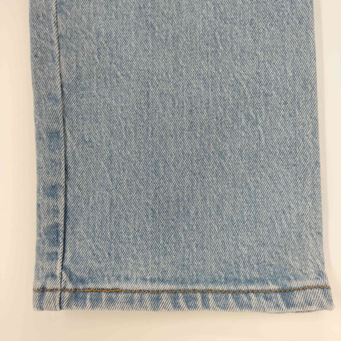 リーバイス Levis 501(R) CROP DIBS W/ TAPE サイド ロゴ ライン デニム パンツ レディース W:26 L:28