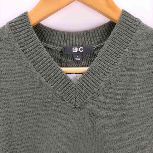 ユニクロシー UNIQLO:C リラックスVネックセーター メンズ JPN:M